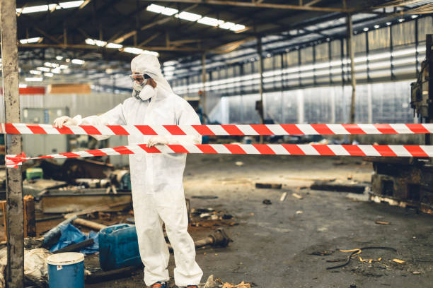Professional Hoarding Cleanup technician working in Ashton, NE